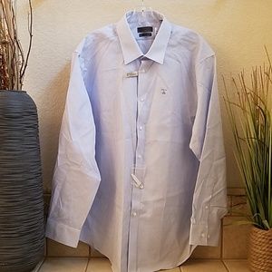 Calvin Klein Mens Dress Shirt Size 18 1/2
